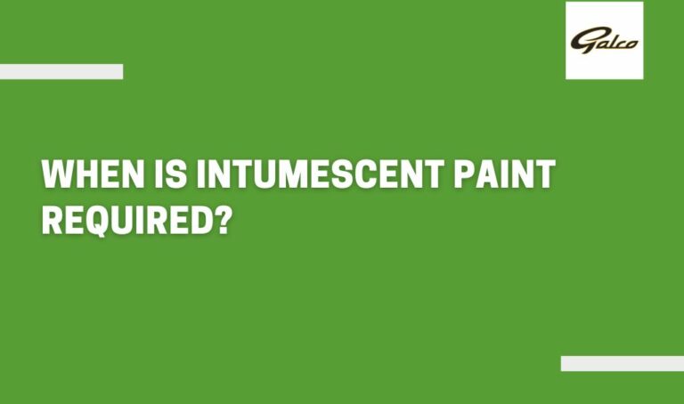 when is intumescent paint required